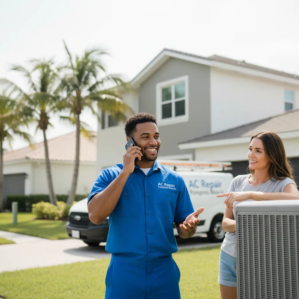 AC Repair Pompano Beach customer support in Canyon
